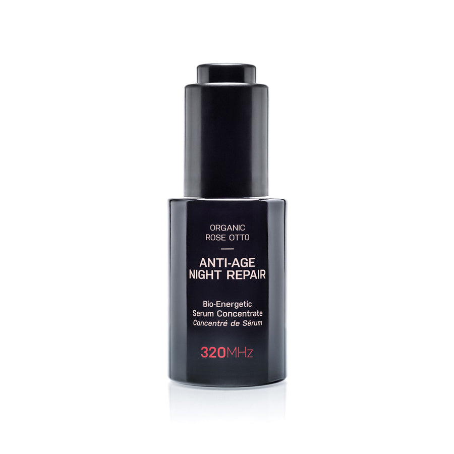 Anti-Age Holistic Night Repair Face Serum - Organic Rose Otto