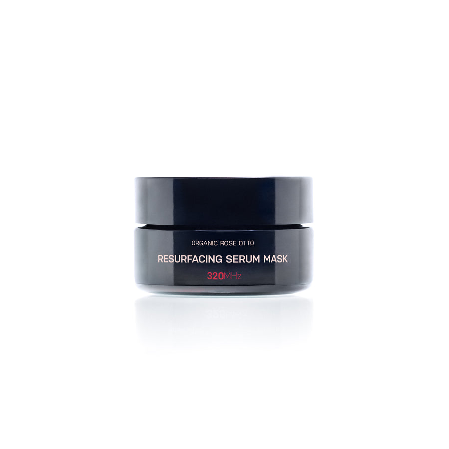 resurfacing serum mask jar
