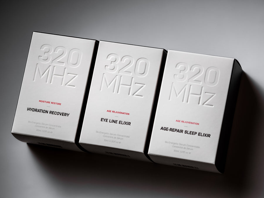 trio pack image with hydration recovery the eye line eliixir and age repair sleep elixir