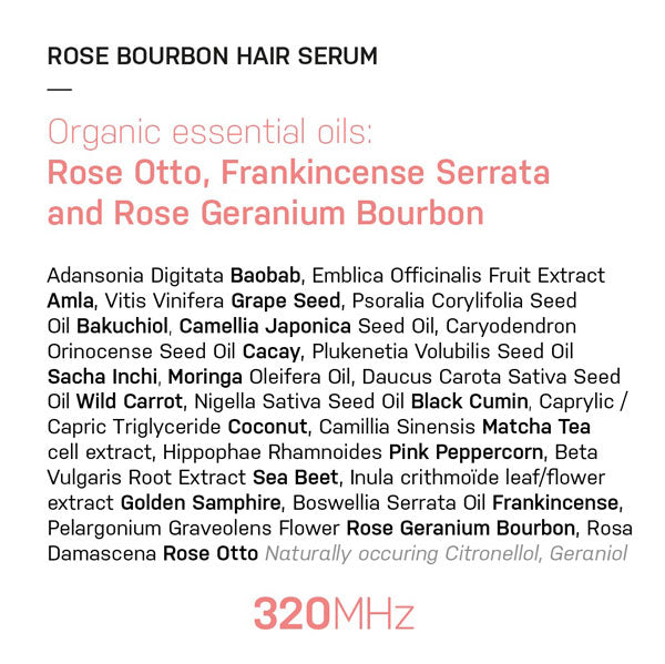 Rose Bourbon Ayurvedic Hair and Scalp Treatment