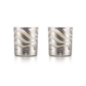 Table Gift Set - Silver 'The Lighthouse' Ambient Mood Candles