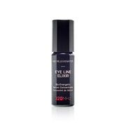 Eye line elixir bottle on a white background