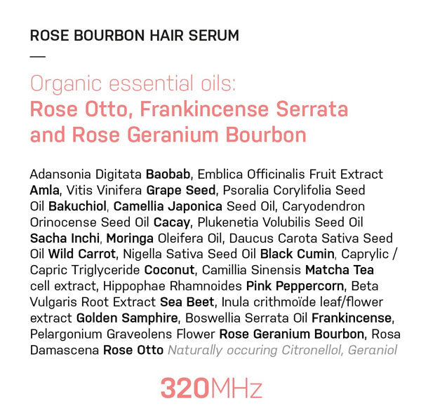 Advanced Rose Bourbon Hair and Scalp Serum