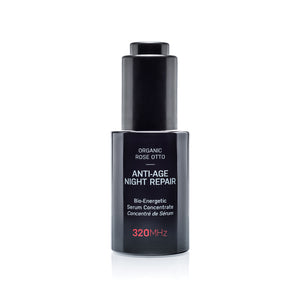 Anti-Age Holistic Night Repair Face Serum - Organic Rose Otto